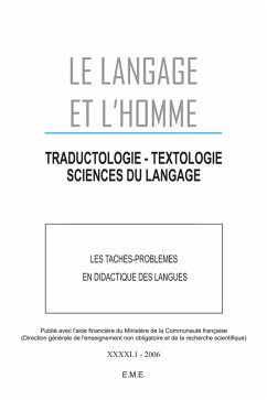 Cover Les Taches - problemes en didactique des langues (eBook, PDF)
