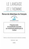 Production écrite : de la planification des textes aux mécanismes périphériques de l'écriture (eBook, PDF)