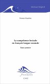 La compétence lexicale en français langue seconde (Tome 1) (eBook, PDF)