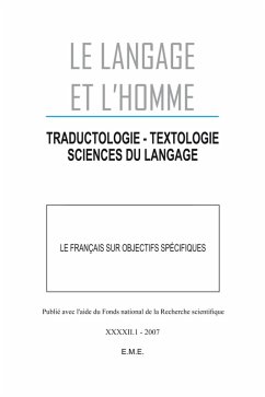 Cover Le Français sur objectifs spécifiques (eBook, PDF)