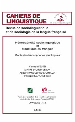 Hétérogénéité sociolinguistique et didactique du français (eBook, PDF) - Moussirou-Mouyama; Eyquem-Lebon; Blanchet; Feussi