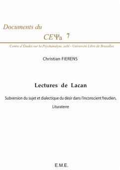 Lectures de Lacan (eBook, PDF) - Christian, Fierens