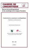 Construction des connaissances sociolinguistiques (eBook, PDF)