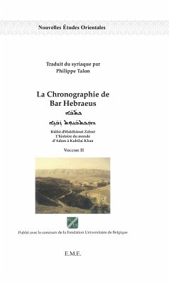 Cover La chronographie de Bar Hebraeus (Volume II) (eBook, PDF)