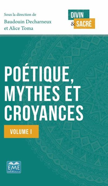 Poétique, mythes et croyances (eBook, PDF) Poétique, mythes et croyances (eBook, PDF)