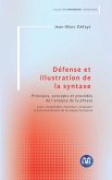 Defense et illustration de la syntaxe (eBook, PDF) Defense et illustration de la syntaxe (eBook, PDF)