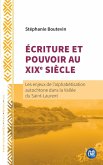 Écriture et Pouvoir au XIXe siècle (eBook, ePUB)