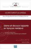 Genre et discours rapporté en français médiéval (eBook, PDF)