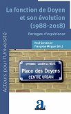 La fonction de Doyen et son évolution (1988-2018) (eBook, ePUB)