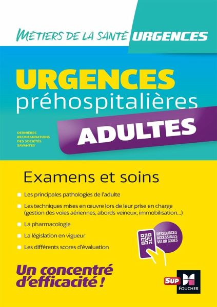 Urgences préhospitalières - Adultes - Examens et soins (eBook, ePUB)