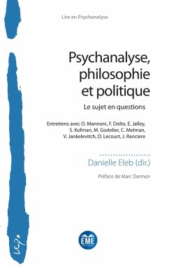 Cover Psychanalyse, philosophie et politique (eBook, ePUB)