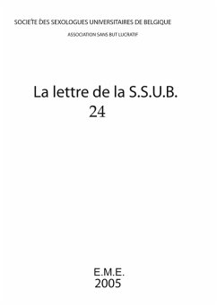 Lettre de la S.S.U.B. 24 (eBook, PDF) - Belgique, Societe des Sexologues Universitaires de