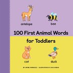 100 First Animal Words for Toddlers (eBook, ePUB)