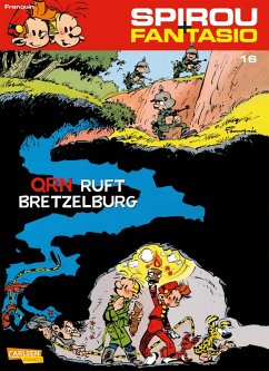 Cover Spirou und Fantasio 16: QRN ruft Bretzelburg (eBook, ePUB)