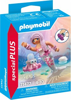 PLAYMOBIL 71477 Meerjungfrau mit Spritzkrake