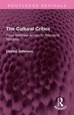 Cover The Cultural Critics (eBook, ePUB)