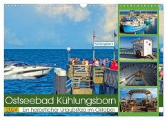 Ostseebad Kühlungsborn ¿ Ein herbstlicher Urlaubstag im Oktober (Wandkalender 2024 DIN A3 quer), CALVENDO Monatskalender