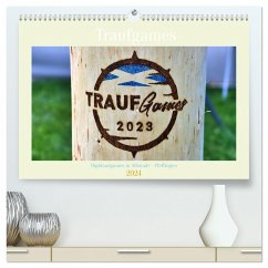 Traufgames Highlandgames in Albstadt - Pfeffingen (hochwertiger Premium Wandkalender 2024 DIN A2 quer), Kunstdruck in Hochglanz