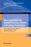 Advanced Computing, Machine Learning, Robotics and Internet Technologies