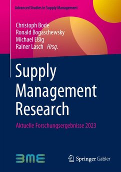 Supply Management Research (eBook, PDF)