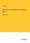 Zeitschrift der Gesellschaft für Erdkunde zu Berlin