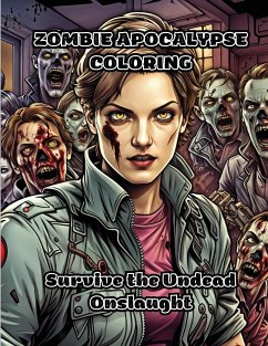 Zombie Apocalypse Coloring - Colorzen