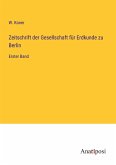 Zeitschrift der Gesellschaft für Erdkunde zu Berlin