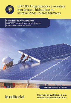 Cover Organización y montaje mecánico e hidráulico de instalaciones solares térmicas. ENAE0208 (eBook, ePUB)
