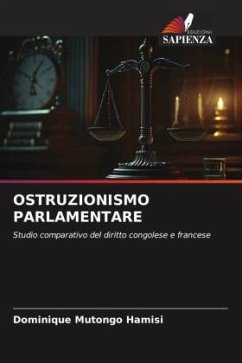 OSTRUZIONISMO PARLAMENTARE - Mutongo Hamisi, Dominique