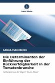 Die Determinanten der Einführung der Rückverfolgbarkeit in der Tomatenbranche