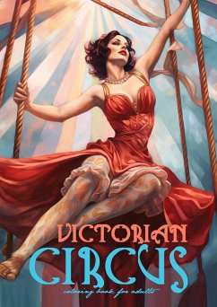 Victorian Circus Coloring Book for Adults - Grafik, Musterstück