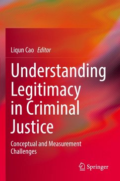 Cover Understanding Legitimacy in Criminal Justice