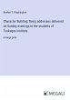 Character Building; Being addresses... - Bild 1