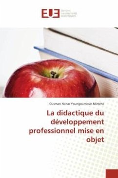 Cover La didactique du développement professionnel mise en objet