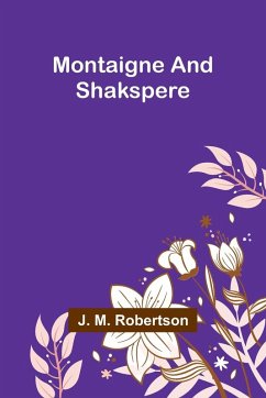 Cover Montaigne and Shakspere