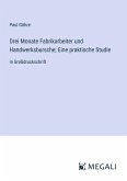 Drei Monate Fabrikarbeiter und Handwerksbursche; Eine praktische Studie