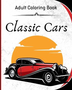 Classic Cars - Adult Coloring Book - Press, Wonderful