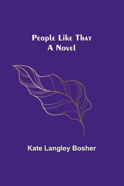 People Like That - Bosher, Kate Langley