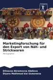 Marketingforschung für den Export von Näh- und Strickwaren