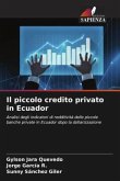 Il piccolo credito privato in Ecuador
