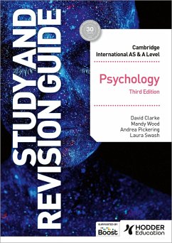 Cambridge International AS/A Level Psychology Study and Revision Guide - Clarke, David; Wood, Mandy; Pickering, Andrea