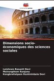 Dimensions socio-économiques des sciences sociales
