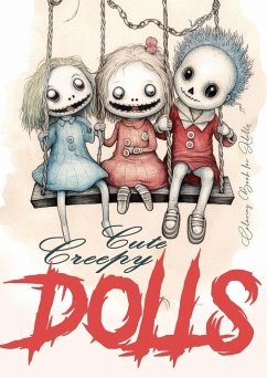 Cute Creepy Dolls Coloring Book for Adults - Publishing, Monsoon;Grafik, Musterstück