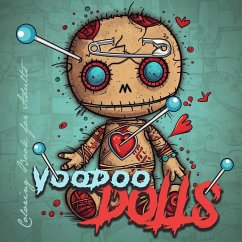 Voodoo Dolls Coloring Book for Adults - Publishing, Monsoon;Grafik, Musterstück