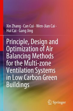 Principle, Design and Optimization of Air Balancing Methods for the Multi-zone Ventilation Systems in Low Carbon Green Buildings - Zhang, Xin;Cui, Can;Cai, Wen-Jian