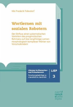 Wortlernen mit sozialen Robotern - Tolksdorf, Nils Frederik