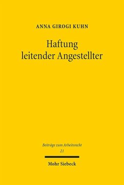 Haftung leitender Angestellter - Kuhn, Anna Girogi