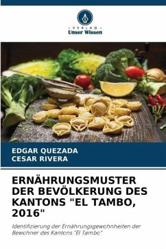 ERNÄHRUNGSMUSTER DER BEVÖLKERUNG DES KANTONS 