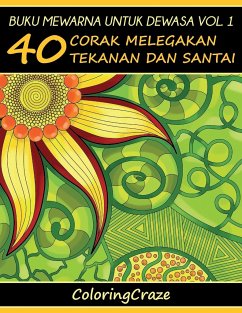 Buku Mewarna Untuk Dewasa Vol. 1 - Coloringcraze