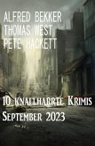 10 knallharrte Krimis September 2023 (eBook, ePUB)